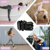 YUHUF-Adjustable Ankle & Wrist Weights, Set of 2（1.05Lbs Each),Wearable Waterproof Silicone Workout Weighted Arm & Leg Weights for Gym,Walking,Jogging,Aerobics,Training Strength,Yoga,Dance, Pilates