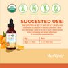 MaryRuth Organics Toddler Vitamin C Drops | USDA Organic Vitamin C Liquid Drops for Toddler | Ages 1-3 Years | Vitamin for Immune Support & Overall Health | Vegan | Non-GMO | Gluten Free | 30 Servings