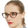 MARE AZZURO Progressive multifocal Blue Light Blocking Reading Glasses For Women Cateye 0 1.0 1.5 2.0 2.5 3.0 3.5 4.0 (Brown, 2.50)