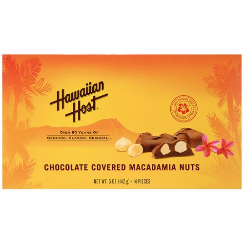 Hawaiian Host, Chocolate Covered Macadamia Nuts (6 PACK)