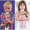Gift Boutique Realistic Baby Doll with Clothes & Accessories for Girls & Boys, 12 Inch Newborn Baby Doll with Pink Change of Clothes Diaper Baby Bottle Feeding & Caring Set for Toddlers & Kids Age 3-6
