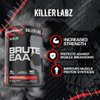 KILLER LABZ Brute EAA Branched Chain & Essential Amino Acids | 6g of Aminos to Accelerate Recovery and Lean Mass Gains 60 Servings (Southern Sweet Tea)