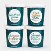 eCreamery Get Well Soon 4 Pint Ice Cream Care Package Gift - Gourmet Specialty Handcrafted Ice Cream Shipped Right to their Door - Gluten Free Ice Cream Assortment with a variety of chocolate and vanilla based ice cream flavors