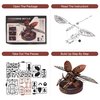 Gift for Teen Boys/Men/Hobbyist, Birthday Gift Idea, ROBOTIME MI01 Plastic Model Kit, 156 Pieces Mechanical 3D Puzzles, Rhinoceros Beetle Model Building Kits