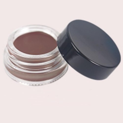 MAEPEOR Matte Gel Eyeliner 12 Color Smooth Cream High Pigment Eyeliner Gel Water-proof Smudge-proof Filling & Shaping Tinted Eyebrows Eyeliner Gel for Daily or Cosplay (Color 06, Brown)