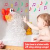 Chuchik Crab Bubble Bath Maker for The Bathtub. Blows Bubbles and Plays 24 Children’s Songs – Baby, Kids Bath Toys Makes Great Gifts for Toddlers – Sing-Along Machine (Light-Red)