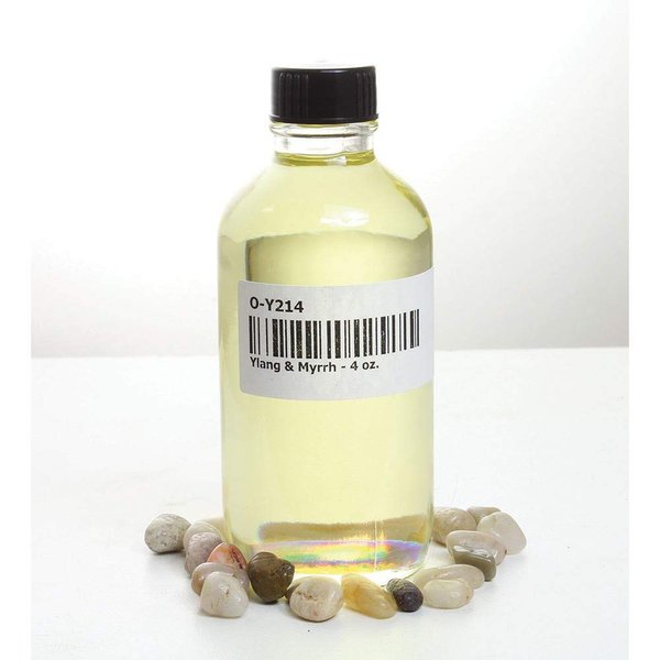 Alcohol Free Unisex Perfume Ylang & Myrrh Type Body Oil Scented Fragrance 4 oz Bottle