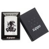 Zippo Spazuk Gas Mask Design Pocket Lighter, White Matte with Gas Mask