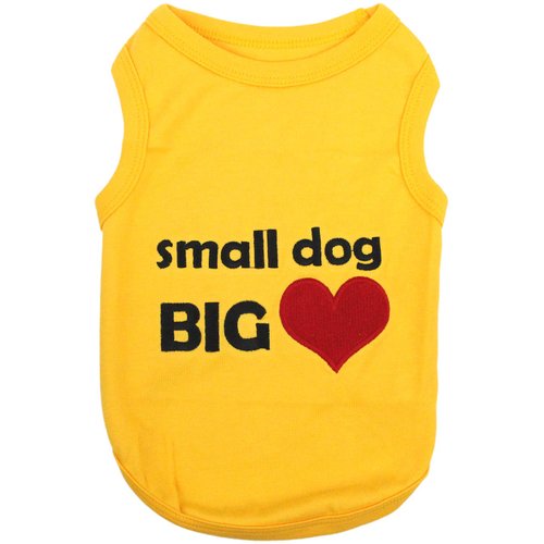Parisian Pet Troublemaker Dog T-Shirt (Small Dog Big Heart, XXS)