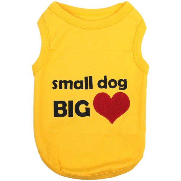 Parisian Pet Troublemaker Dog T-Shirt (Small Dog Big Heart, XXS)
