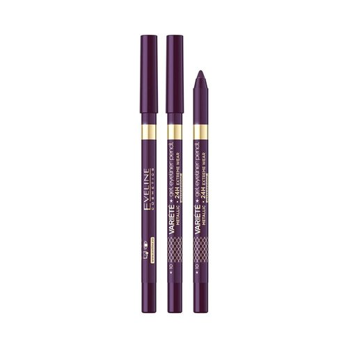 Eveline Cosmetics VARIETE GEL EYELINER PENCIL 10 AUBERGINE, white
