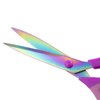 JYTUUL 3PCS Purple Craft Scissors, Sharp Tailor Scissors, Titanium Blades Shears Rubber Soft Grip Handle, Multi-Purpose Fabric Scissors for Adults, Office, Sewing, School and Home Using