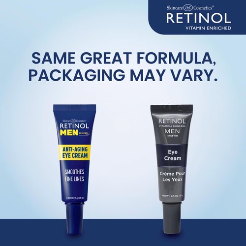 Retinol Men’s Eye Cream – The Original Retinol Eye Treatment For Men – Targets Under-Eye Area to Reduce Puffiness & Dark Circles, Boost Hydration & Drastically Minimize the Visible Signs Of Aging