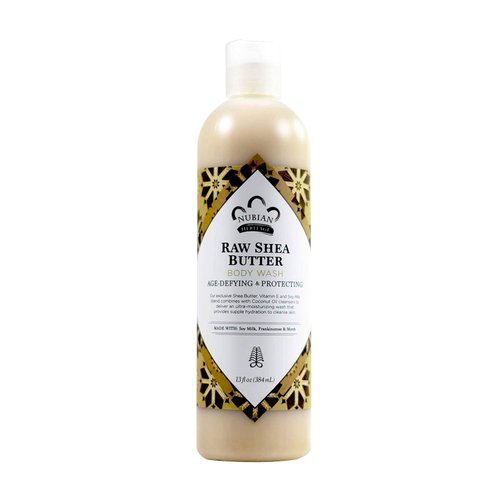 Nubian Heritage Raw Shea Butter Body Wash 13 Ounces