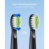 Sonic Electric Toothbrush Replacement Heads Compatible with Bitvae Daily D2 Rechargeable Toothbrush, Clean Toothbrush Heads Refills, 4 Pack