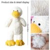 NatureMan 12inch Cute Duck Stuffed Animals, Soft White Duck Plush Pillows Kawaii Duck Plushie Toys Gifts for Kids Christmas Children's Day
