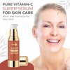 Live Healthy Super Vitamin C Serum - Natural Vitamin C Face Serum - Anti Aging & Brightening for Wrinkles, Fine Lines, Age Spots, Dark Circles, Pore Reducing Serum - Made in USA - 1 fl. oz