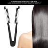 Hair Straightener Brush, Professional V Shaped Clamp Styling Comb Hair Straightening Comb Hairdressing Tool Daily Hair Care for Home Hair Salon Barber Shop and Travel Use