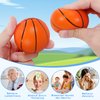 IJRPLM 20 Pcs Basketball Stress Ball,2.5 in Foam Squeeze Balls,Mini Basketball Stress Balls for Anxiety Relief,Relaxation,Small Sports Balls for Party Carnival Reward Basketball Sports Themed Party