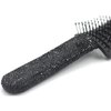 Bestbling Bling Styling Hair Smooth and Detangle Hair Brush for Women, Girl, Men, Arc-shaped Spareribs Comb (Black)