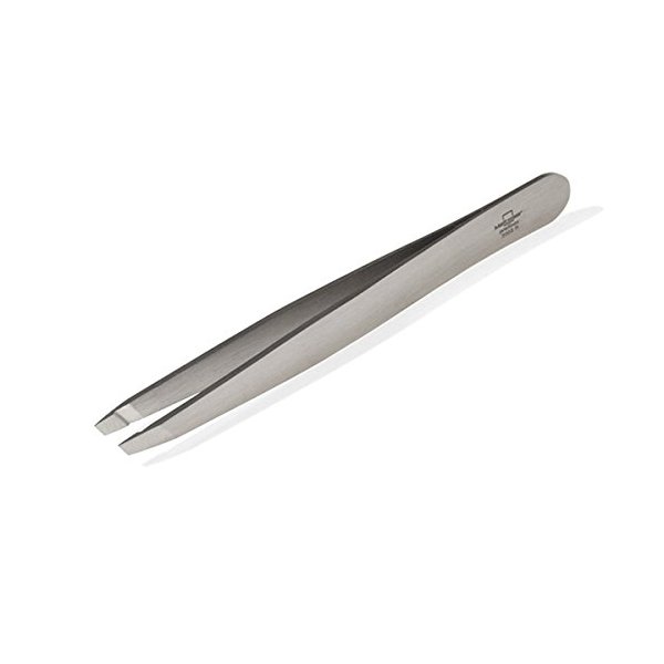 Profinox Slanted Stainless Steel Tweezers. Made by Malteser in Solingen, Germany