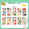 HOWAF 75pcs Teachers Appreciation week Party Stickers Tattoos,10 Sheets Thank You Teacher Tattoos for Teachers Day Party Supplies, Teacher Appreciation Week Waterproof Tattoos Stickers