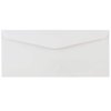 JAM PAPER #10 Business Commercial Window Envelopes - 4 1/8 x 9 1/2 - White - 50/Pack