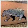 Bear and Wolves Temporary Tattoos for Kids | 32 Tattoos on 2 Sheets | Fake Tattoos for Boys and Girls | Fun Metallic Shiny Animal Tattoos for Kids | By Twink Designs