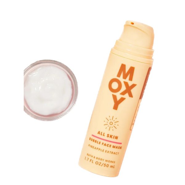 Generic Bath + Body Works Moxy Bubble Face Mask for All Skin Types - with Pineapple Extract - 1.7 ounces