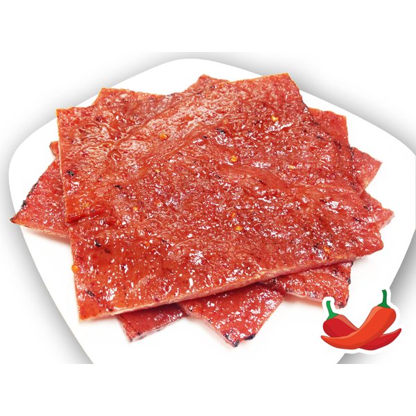 Singapore Street Food, Fire-Grilled Pork Jerky (Sweet Spicy Flavor 12oz) *Grilled Fresh to Your Order *Shipped the Same Day - L.A. Times "Handmade Gift" Winner