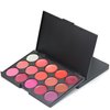 FantasyDay® Pro Matte 15 Colors Non-Sticky Lip Gloss Palette Lipgloss Makeup Kit Cosmetic Contouring Palette