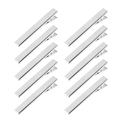 20PCS Silver Metal Duckbill Hair clips for Women Thin Hair,Diy Anti-slip Styling Barrettes for Thick hair,No Crease Duck Billed Hair Clip for Girls (Short straight)
