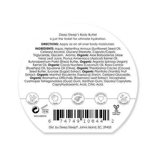 Deep Steep Body Butter, 6oz (Grapefruit Bergamot)