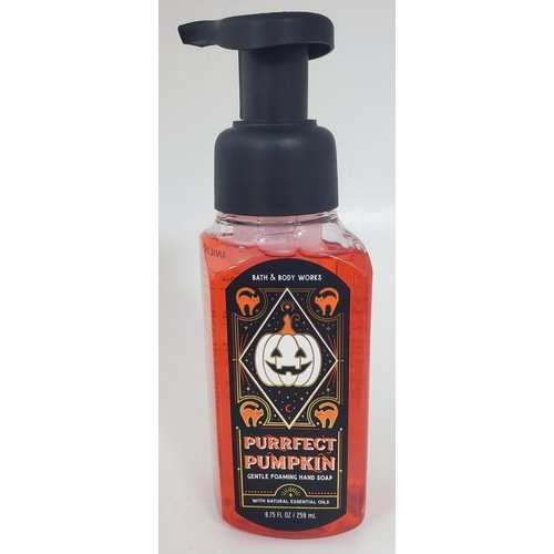 White Barn Candle Company Bath and Body Works Gentle Foaming Hand Soap - 8.75 fl oz - Many Scents! (Purrfect Pumpkin)