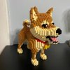 ENHANA Building Block Animal Bricks Dog Shiba Inu Micro Mini Block Dogs Building Animal Set DIY 3D Block Toy Building Blocks for Kids Or Adult and Teens1850 Pieces