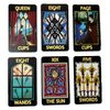 78 Tarot Cards Stain Glass