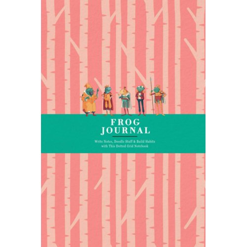 Frog Journal for Kids: Write Notes, Doodle Stuff & Build Habits with This Dotted Grid Notebook | Royal Frogs Talking