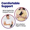 Thumb Spica Splint & Wrist Brace | Both a Wrist Splint and Thumb Splint to Support Sprains, Tendinosis, De Quervain's Tenosynovitis, Fractures | Trigger Thumb Brace for Carpal Tunnel (Left S/M)