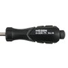 Hozan D-530-75 Phillips Screwdriver, Phillips No.00, Total Length: 4.9 inches (124 mm), Shaft Length: 3.0 inches (75 mm), Thin Shaft Specifications, Ideal for Recessed Places