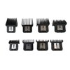 Set of 8 Replacement Guards, Clipper Combs Cutting 1/32" 1/8" 1/4" 3/8" 5/8" 7/8" 1" 11/4", by BLUE ELF for FX726 LoPROFX Trimmers
