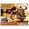 Indiana Jones Worlds of Adventure with Motorcycle and Sidecar Action Figure Set, 2.5-inch, Action Figures, Ages 4 and Up