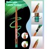 Metallic Multichrome Eyeliner Pencil, Bronze Glitter Gel Eye Liner Pencils, Waterproof Smudge-proof Longwear, Multi-Use Sharpenable Colored Eyeliner Shimmer Eyeshadow Makeup Pen, Delineador De Ojos-04