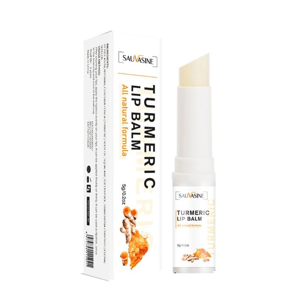 Lip Balm, Turmeric Lip Balm,for Lip Softening & Hydration, Moisturizer (1pcs)