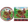 creating converting Lum-Bear-Jack Dessert Plates and Napkins Party Kit for 8