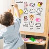 KOPADA Fridge Magnets for Toddlers 3+ - Refrigerator Magnet for Kids - Kids Magnets Educational Toys - Learning Magnets for Babies, Cute Animal Cartoon Decoration Magnet