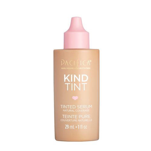 Pacifica Tinted Moisturizer – Kind Tint Serum, Lightweight Hydrating Foundation with Vegan Collagen & Hyaluronic Acid for Dewy Glow, Buildable Coverage, Vegan, 1 fl oz (Shade 17)