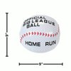 Fun Express Inflatable Baseballs - Set of 12 - Sports Beach Ball Toys and Party Supplies