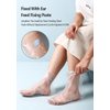 JIASAI 100Pcs (50 Pairs) Disposable foot film cover, Paraffin Bath Liners for Foot,anti cracking plastic bag, household cling film, trial shoe, foot cover, sock cover,Wax thera-py Foot Bags