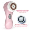 Clarisonic Mia 2 Electric Face Cleansing Brush with 2 Brush Heads, Sonic Facial Brush for Deep Cleaning & Exfoliation, Waterproof Rechargeable (Pink)