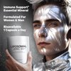 Codeage Liposomal Zinc Supplement – 3 Month Supply – One Per Day - 50 mg Zinc Gluconate Vitamin Pills - Essential Mineral Supplements Zinc Plus Liposomal Delivery Matrix – Vegan Non-GMO - 100 Capsules